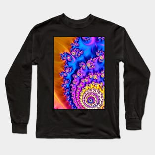 “Watercolor Fractal” Long Sleeve T-Shirt